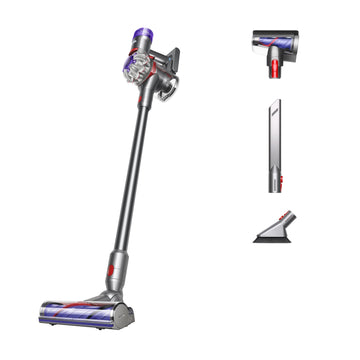 Dyson V8 Plus Cordless Vacuum, Silver/Nickel (Renewed)