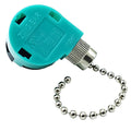 Ceiling Fan Switch 3 Speed 4 Wire Zing Ear ZE 268S6 Pull Chain Switch Control Replacement for 3 Speed Control Switch Ceiling Fans, Wall Lamps, Cabinet Light?Nickel