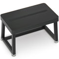 Itsst Wooden Step Stool for Adults Small Bed Step Stool with 500lb, Black
