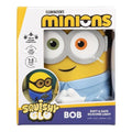 Paladone Minions Bob SquishyGlo Silicone Night Light, Officially Licensed Soft Touch Rechargeable Lamp with Auto-Off Timer for Bedrooms & Home, Kids & Adults