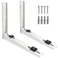 Air Conditioner Support Brackets, Mini Split Wall mounting Window AC Bracket Stand for Outdoor AC Unit 7000-15000 BTU Weather Proof Shelf to Protect from Dirt and Vandalism