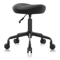 Dr.lomilomi Ergonomic Saddle Seat Adjustable Pneumatic Hydraulic Drafting Swivel Rolling Stool Chair for Medical Hygienic Spa Massage Salon