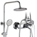 Shower Faucet, Single-Function Tub and Shower Faucet Set Shower Head and Tub Spout, Bathroom Wall Shower Kit