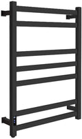 Heated Towel Rail Rails Towel Warmers for Bathroom Wall Mount Adjustable Temperature with 1-8H Timer Electric Heated Towel Rack 304 Stainless Steel Heated Towel Rack