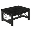 Yinmit Wooden Step Stool for Adults, 2 Tier Heavy Duty Step Stool for High Bed, Using for Bedroom, Living Room, Bathroom and Kitchen, Hold Up