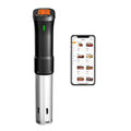 WIFI 2.4G Sous Vide Cooker 1000W Immersion Circulator with APP 14 Recipes,Alarm,Calibration & Timer, 3D Water Fast Heating Ultra-Quiet Sous Vide Machine ISSV-200-W
