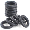 10-Pack 19037 O-Ring Seals Compatible with Yellow Jacket 19109 19209 SealRight 1/4" Quick Couplers, HVAC Refrigeration Hose Fittings Replacement Rubber Gaskets, HVAC Low Loss Fittings