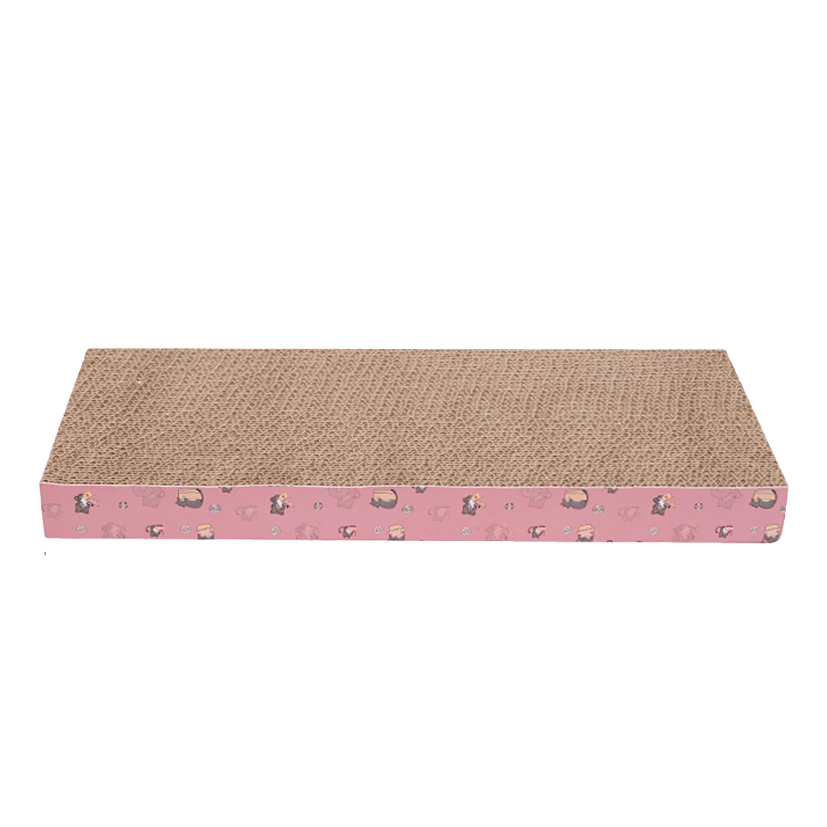 Cat Scratching Board, Cat Scratcher Cardboard, Reversible, Durable Recyclable Cardboard, Double-Sided Design, Cat Scratch Pad for Indoor Cats,Furniture Protectors from Cat Scratching(1-Pack)