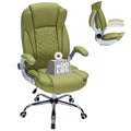 400lbs Executive Office Chair with Flip-up Armrests, Big and Tall Computer Chair for Heavy People, Heavy Duty Ergonomic Comfy Chair, Breathable