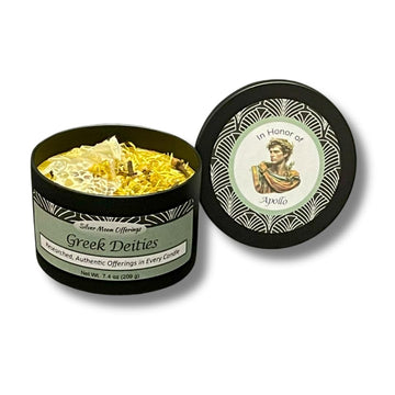 Apollo Deity Offering Candle