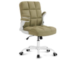 Seatzone High Back Velvet Office Chair Ergonomic Executive Office Desk Chair Comfy Height Adjustable Computer Chairs with Wheels,wine Red