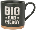 Eccolo Father's Day Mug - Cute Ceramic Coffee Mug for Dad, Thoughtful Father's Day and Birthday Gift Ideas for Dad, Size 17 Ounces, 1Pc Big Dads Energy