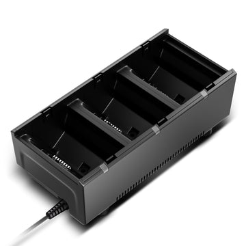 3-Slot Battery Charging Cradle Kit for Zebra ZQ610 ZQ620 ZQ630 ZQ510 ZQ511 ZQ520 ZQ521 QLn220 QLn320 QLn420 ZQ220 ZR628 ZR638 ZR658 ZR668 - Charger Station with Adapter SAC-MPP-3BCHGUS1-01