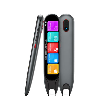 Scan Translator Pen, Language Translator Device, Dyslexia Tools with 142 Online/10 Offline Languages, Text to Speech Reading Pen for Learning Difficulties, Language Learners and Elderly Users