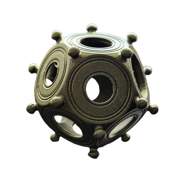 Mysterious Ancient Gallo Roman Dodecahedron - Historical Enigmatic Artifact - Ancient Roman Mystery Replica