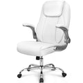 Neo Chair High Back Office Desk Chair for Computer Garming Ergonomic Executive Chair with Comfy Lumbar Support Flip-up Arms Height Adjustable