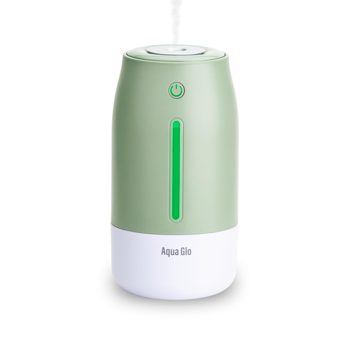 Aqua Glo Personal, Portable Humidifiers for Bedroom – Ultrasonic Cool Mist Humidifier with Built In Rechargeable Battery. Air Humidifier for Baby, Plants, Home, Office, Travel. Mint Green