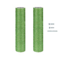 2-Pack Cat Tree Replacement Post 17.75" L, 2.75" Ø Green Cat Scratching Post Replacement Pole with M8 Screw
