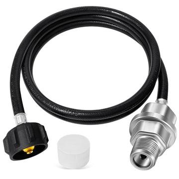 Propane Heater Fuel Filter F273699 with 6FT Propane Hose for Portable Propane Heater Series – Connect 20-45 lb Propane Tanks, Replaces F276163 F273704 F273701 F273702 Etc.