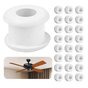 25 Pcs Antique/Vintage/Discontinued Rubber Grommets Fit for Hunter Ceiling Fans, Ceiling Fan Blade Replacement Rubber Grommets, Ceiling Fan Washers/Bushings fits Hunter Fan Blade Grommets Spare Kit