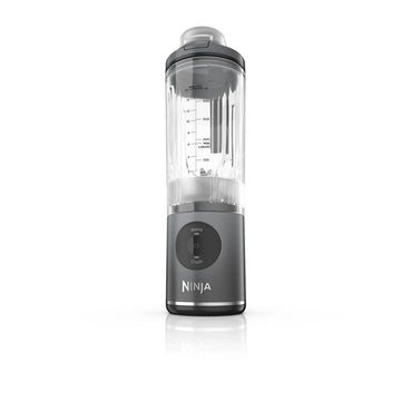 Ninja BC200GY Blast Max Personal Cordless Blender for Smoothies, Frozen Drinks, Ice Crush, 20 oz. Twist & Go Vessel, Gray - Certified Refurbished