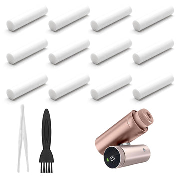 12Pcs Replacement Filter Wicks Compatible with Shark ChillPill Personal Cooling Fan, Dry-Touch Mist Misting Pod Filter Accessories