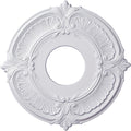 Ekena Millwork CM12AT Attica Ceiling Medallion, 12 3/4"OD x 3 1/2"ID x 1/2"P, Factory Primed