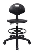 Take Ur Seat® Deluxe Drafting Lab Stool Chair, 18'' Adjustable Footring, 10'' Adjustable Height, 450 Lbs Seat Capacity, Heavy Duty, Shipped