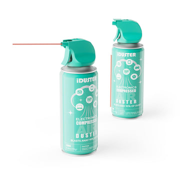 Canned Air Duster Spray for Computers - 3.5oz Keyboard Cleaner, 2PCS