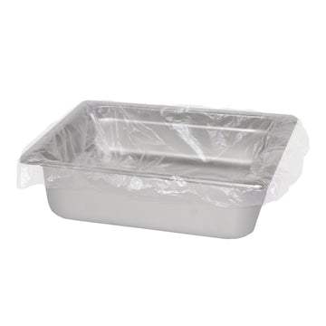 Royal 1/2 Pan Steam Pan Liners with Twist Ties, Package of 250