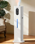 Humidifiers for Bedroom 500 sq ft, 2.1Gal/8L Warm & Cool Mist Humidifier Large Room with Essential Oil Diffuser, Large Room Humidifiers for Home Baby Nursery Office Plants, White