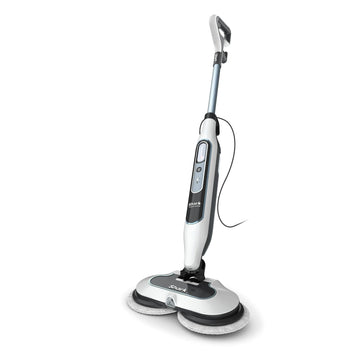 Shark S8200 Steam & Scrub Steam Mop with Steam Blaster Technology All-in-One Hard Floor Steam Mop with 2 Steam Modes, White (Renewed)