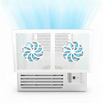 Window Air Conditioners Deflector Adjustable AC Air Deflector, AC Vent Deflector,Adjustable 180 degrees Fits Most Window AC Air Conditioners?M