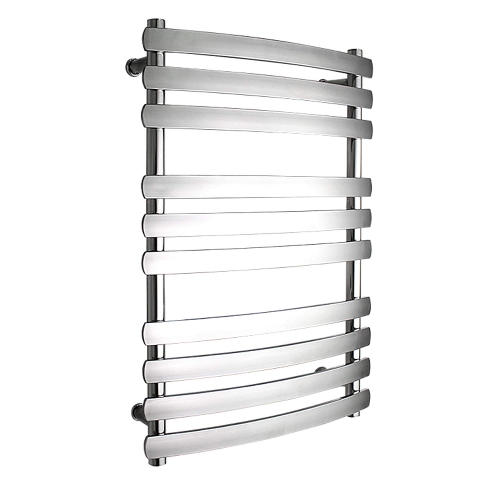 Intelligent Electric Towel Warmer Drying Rack, Household Bathroom Constant Temperature Carbon Fiber Heated Towel Rack, Stainless Steel Wall Mounted Heated Towel Rail,Plug in (Plug in)