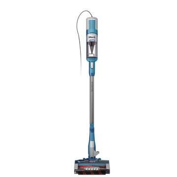 Shark HZ3002/QS3000Q Stratos Ultralight Corded Stick Vacuum with DuoClean PowerFins HairPro, Odor Neutralizer, Crevice & Upholstery Tool, Self-Cleaning Pet Power Brush, Teal (Renewed)