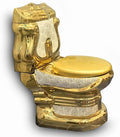 Golden Toilet One Piece Toilet Super Hotel Bathroom Pumping Household Personality Creative Ceramic Toilet