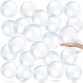 Yinder 24 Pieces Clear Inflatable Beach Ball Under The Sea Party Decorations Sponge Mermaid Party Bubble Summer Pool Floating Ball Ocean Theme Supplies