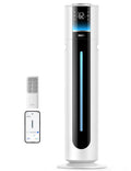 DREO 11L Humidifier Large Room 700ft², 100H Smart Cool Mist Humidifers for Bedroom, 21dB Quiet, Top Fill, Clean Tank Technology, App & Remote Control, Aroma Box, RGB, 12h Timer, White, Humidifer 747S