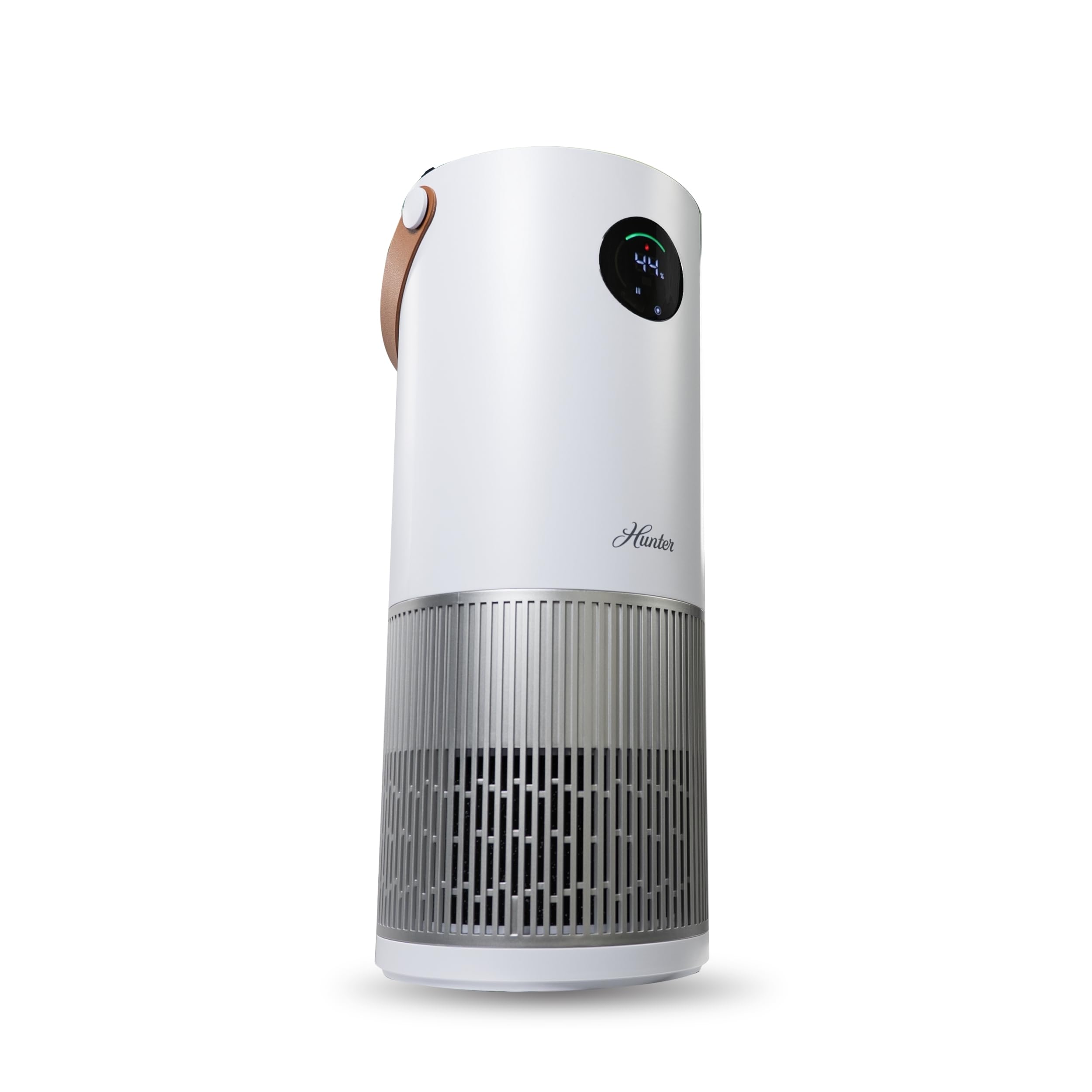 Hunter Fan Company Humidifier and Air Purifier In One, Advanced Filtration Air Purifiers for Home, Air Purifiers for Home Pets, Humidifiers for Bedroom and Humidifiers for Bedroom Baby, White/Silver
