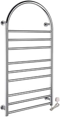 Heated Towel Rail Rails Bathroom Towel Warmer Electric Towel Warmer Wall Mounted Electric Towel Rail The Latest 4Th Generation Electric Towel Rack in 2020 (Size : Plugin)