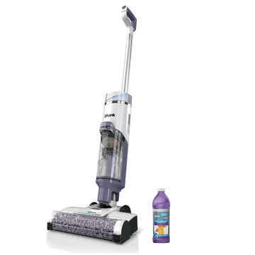 SHARK HydroVac Cordless Pro 3-in-1 Vacuum, Mop & Self-Cleaning System with Brushroll* for Multi-Surface Cleaning, For Sealed Hard Floors (HydroVac + Multi-Surface Cleaning Solution) (Renewed)