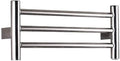 Towel Warmer and Drying Rack, Heated Towel Rack, Wall Mount Towel Heater 3-Bar Stainless Steel Heated Towel Rail for Bathroom, 24W,Pluginwiring
