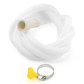 Dehumidifier Drain Hose with Cuttable Rubber Adapter and Connect Clamp, Air Conditioner Drain Hose, Universal Flexible AC and Dehumidifier Replacement Hose(COLOR:2m/6.56ft)