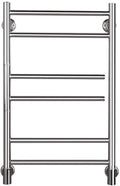 Heated Towel Rail Rails Electric Towel Rack 180° Rotatable Hot Towel Warmer Bathroom WallMounted Stainless Steel Towel Rack and Drying Rack Polish Chrome 6 Bars HardWire (Size :
