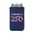 Official America 250 & 4th of July Beverage Cooler Set of 2, Navy Insulated Drinkware for the 250th Anniversary Celebration