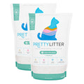 PrettyLitter Health Monitoring Cat Litter (Calm Aloe, Non Clumping) | Lightweight & Low Tracking, Color Changing Silica Gel Crystals, Advanced Odor Control — 6 Lbs, Pack of 2 (Up to 2 Month Supply)