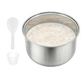 Stainless steel inner pot of rice cooker - compatible with aroma rice cooker ARC-914SBD, ARC-994SGreplacement pot.