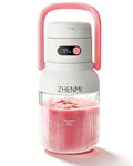 Portable Blender, Personal Blender for Smoothies & Shakes, Cordless, 33oz BPA-Free Vessel, 18000RPM Motor, Leakproof Lid with Sip Spout, USB-C Rechargeable, Easy-to-Clean Parts (Pink)