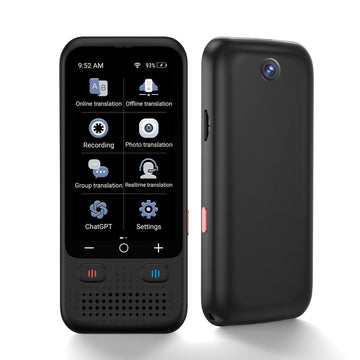 Language Translator Device, Upgraded ChatGpt AI Translator No WiFi Needed, 150+ Languages Two Way Real-Time Voice Translation, Offline&Recording&Photo Translation for Travel Business Learning