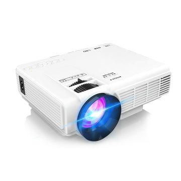 ?Netflix Ready?PANSEBA Smart Mini Projector with 1080P HD, 5G WiFi & 2 Way Bluetooth, Portable Outdoor Movie Projector for Phone/Laptop/Games
